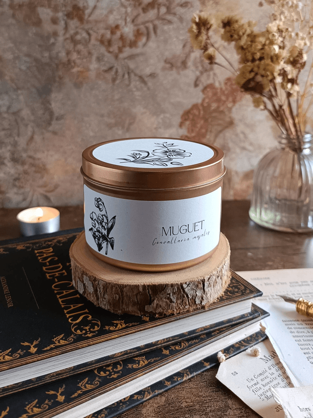 Muguet - Bougie parfumée (métal)