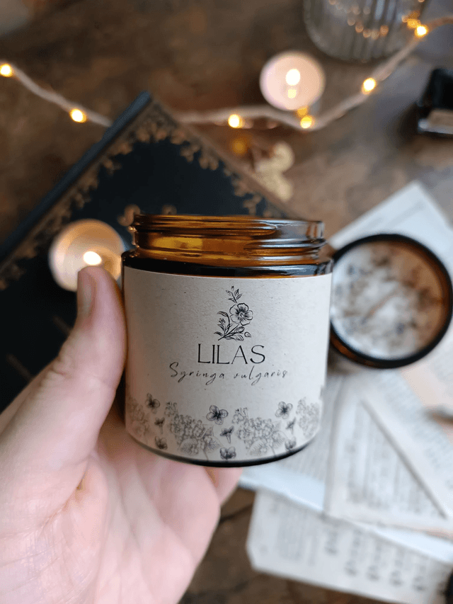 Lilas - Bougie parfumée (verre)