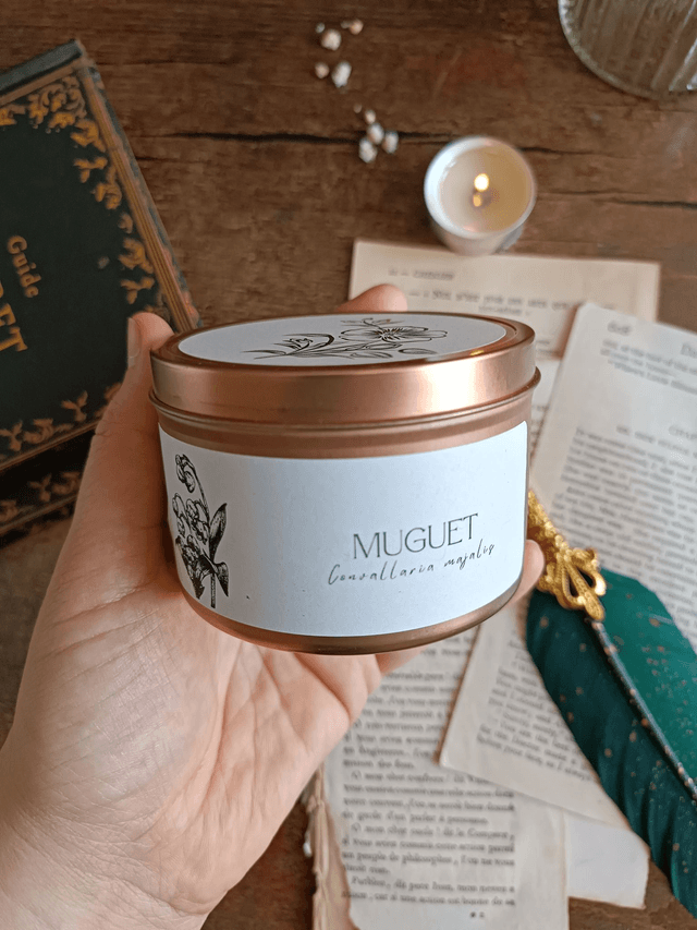 Muguet - Bougie parfumée (métal)
