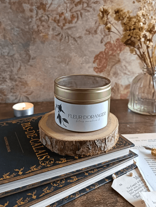 Fleur d'oranger - Bougie parfumée (métal)