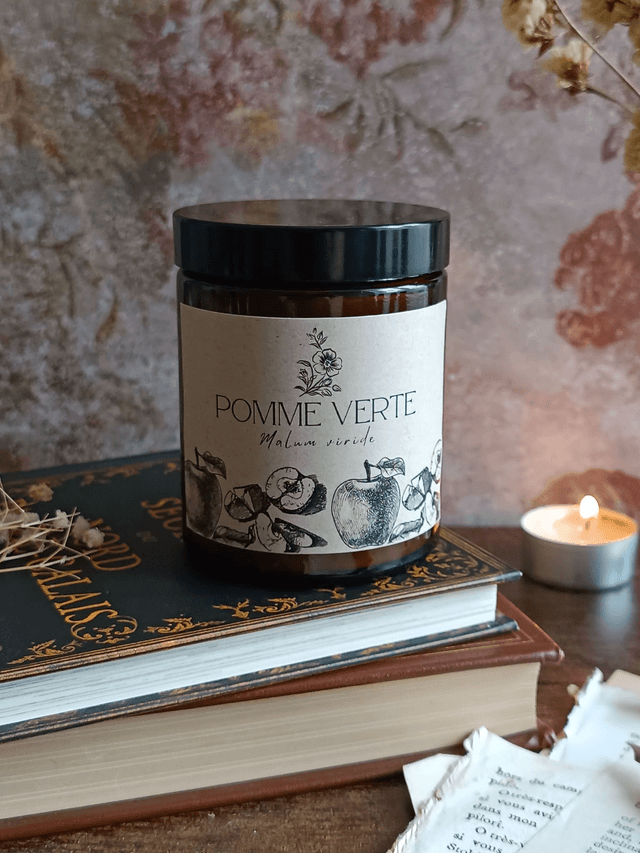 Pomme verte - Bougie parfumée (verre)