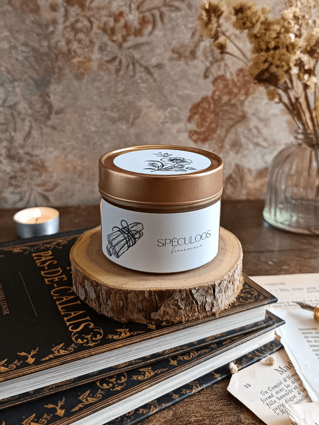 Spéculoos - Bougie parfumée (métal)