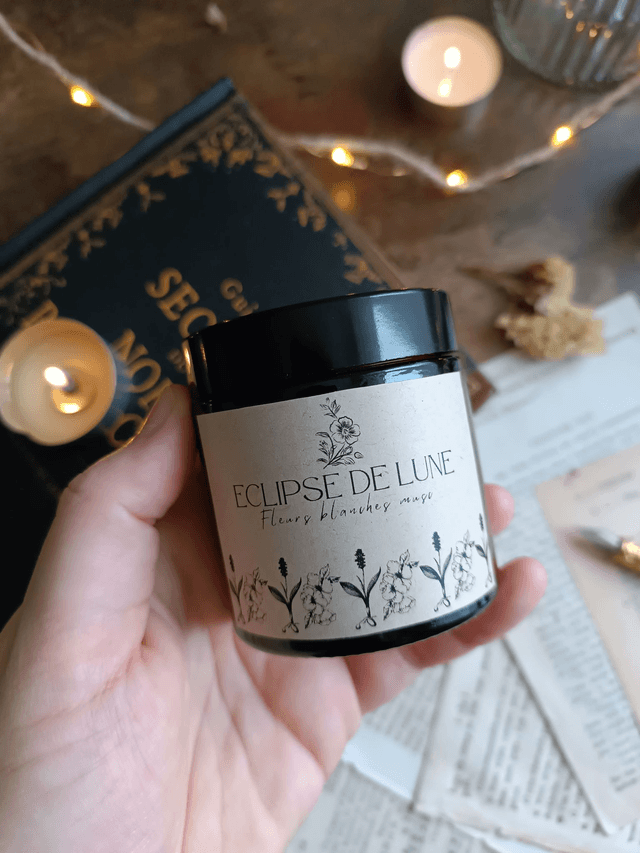 Eclipse de lune - Bougie parfumée (verre)