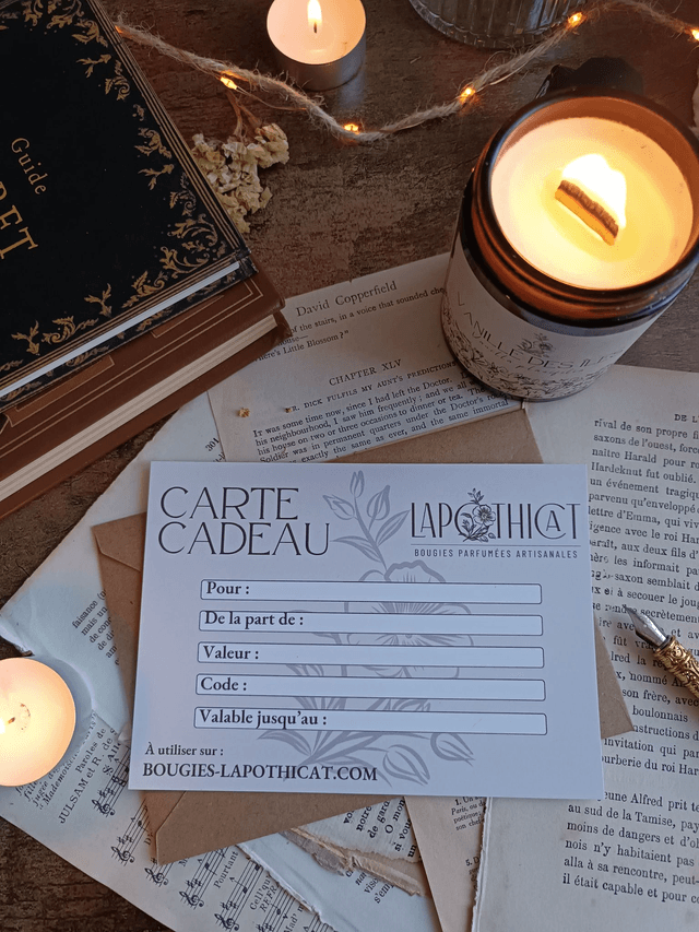 Carte cadeau (Cartonnée)
