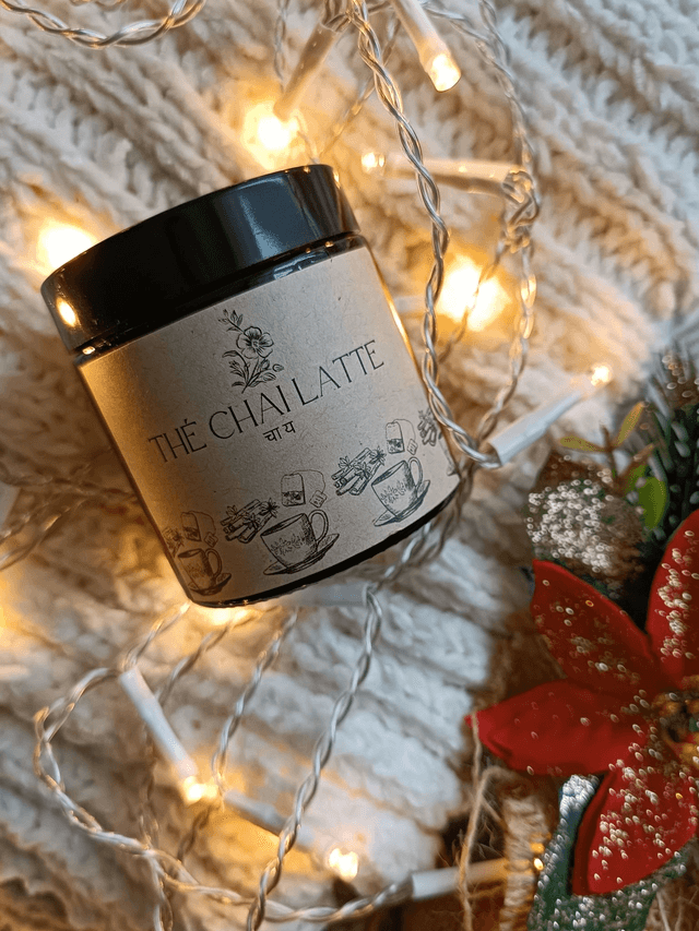 Thé chai latte - Bougie parfumée (édition limitée)