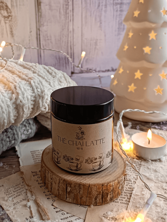 Thé chai latte - Bougie parfumée (édition limitée)
