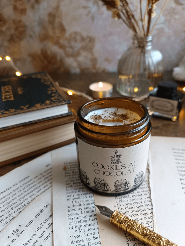 Cookies au chocolat - Bougie parfumée (verre)