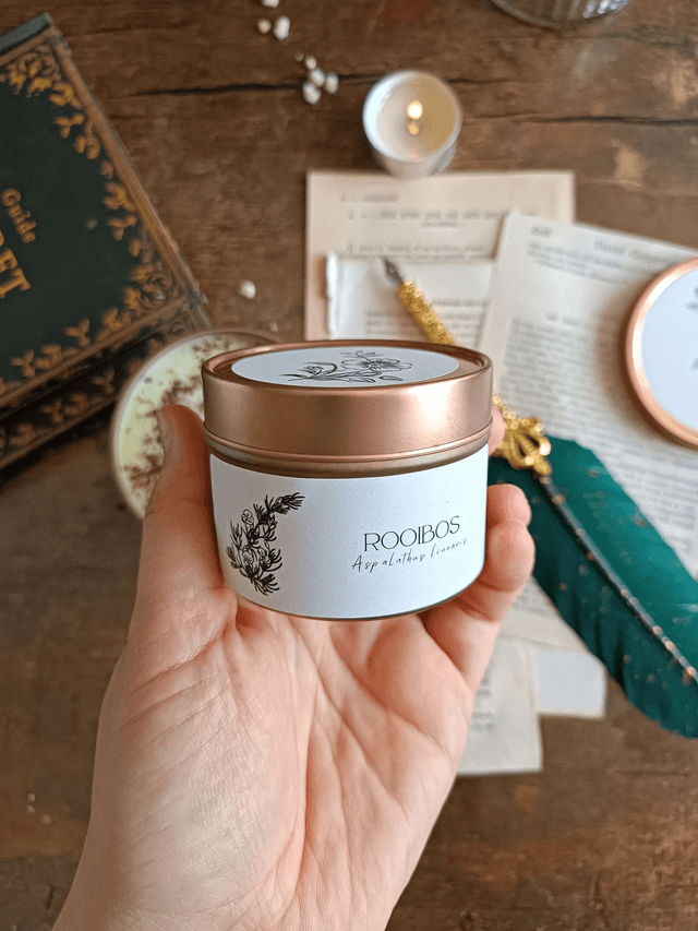 Rooibos - Bougie parfumée (métal)