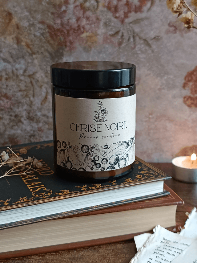 Cerise Noire - Bougie parfumée (verre)