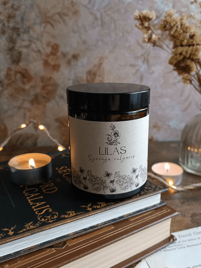 Lilas - Bougie parfumée (verre)