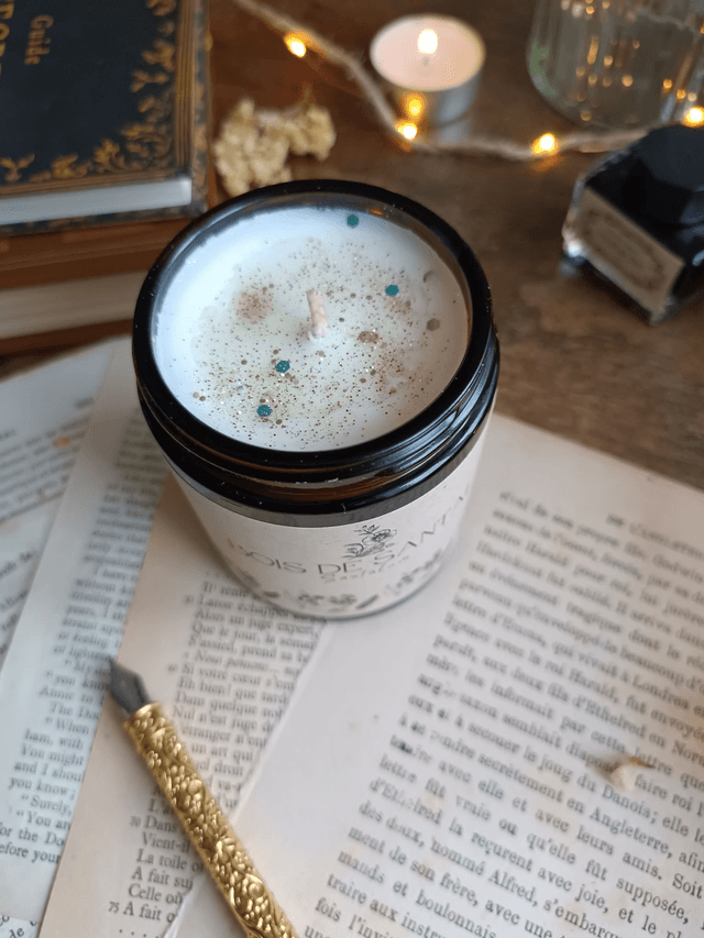 Bois de santal - Bougie parfumée (verre)