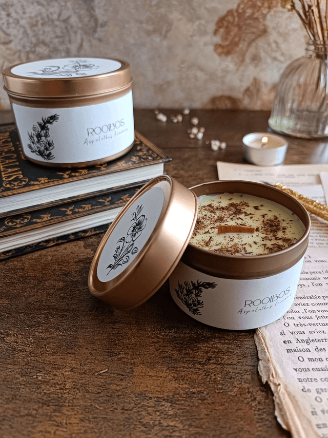 Rooibos - Bougie parfumée (métal)