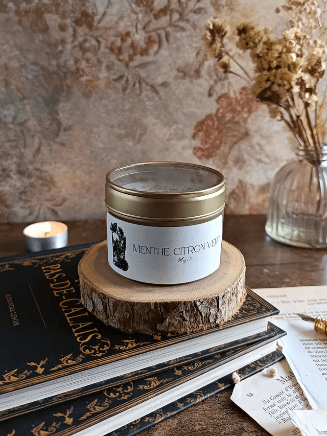 Menthe Citron Vert - Bougie parfumée (métal)