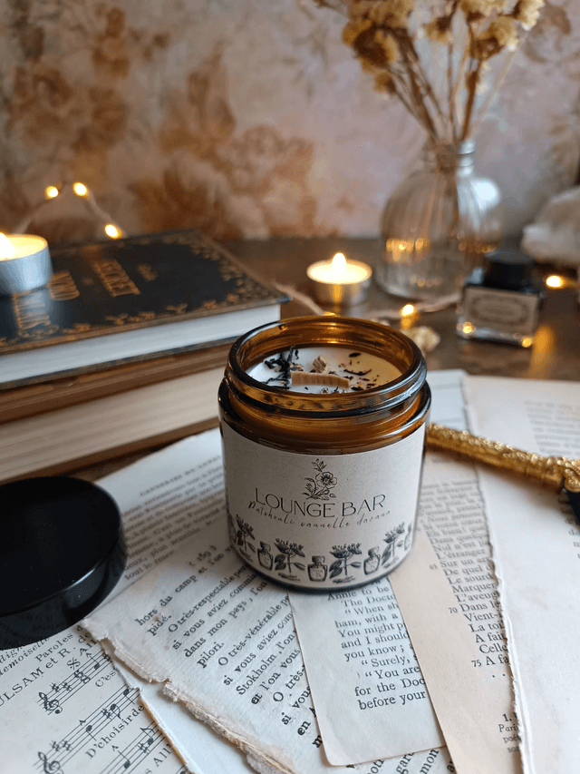 Lounge bar - Bougie parfumée (verre)