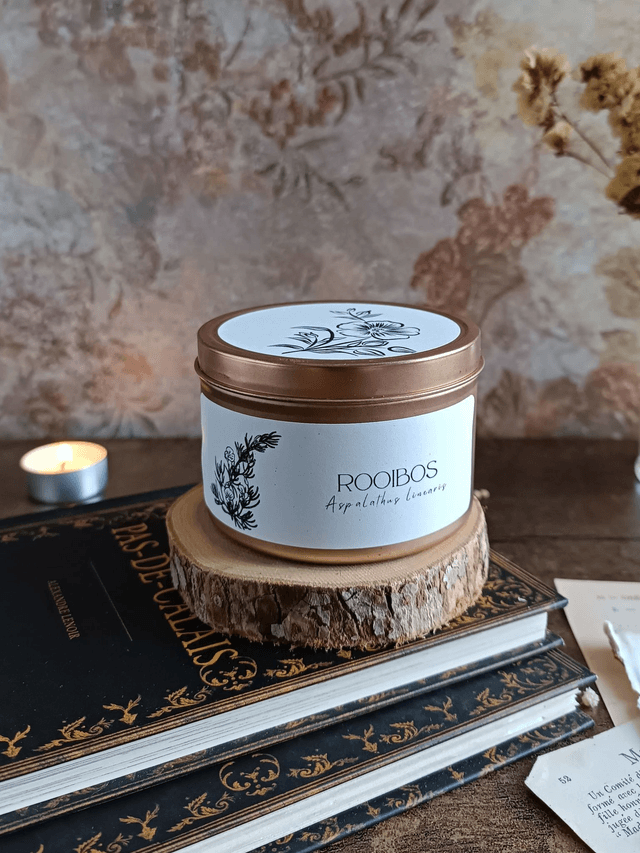 Rooibos - Bougie parfumée (métal)