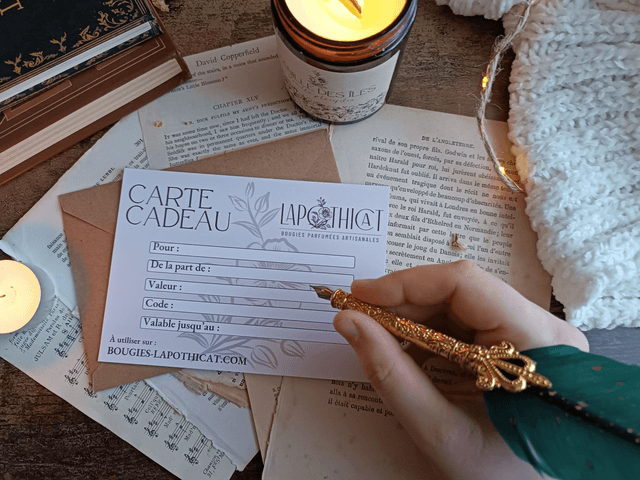 Carte cadeau (Cartonnée)