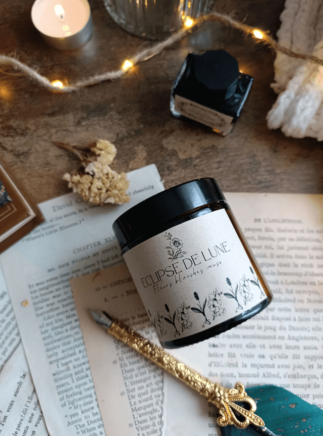 Eclipse de lune - Bougie parfumée (verre)