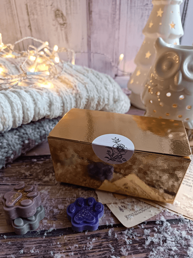 Coffret de fondants parfumés pattes de chat