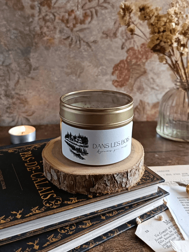 Dans les Bois - Bougie parfumée (métal)