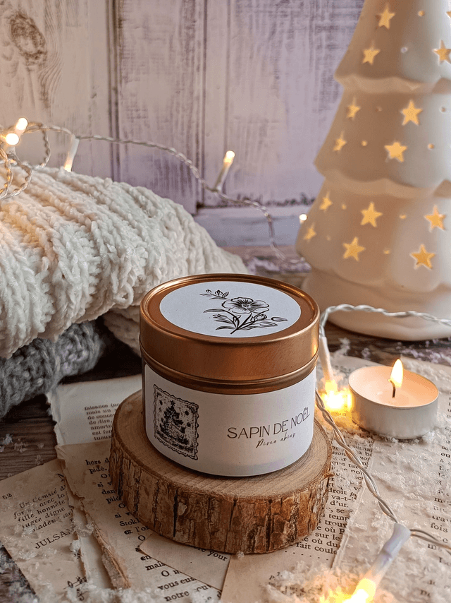 Sapin de Noël - Bougie parfumée (édition limitée)